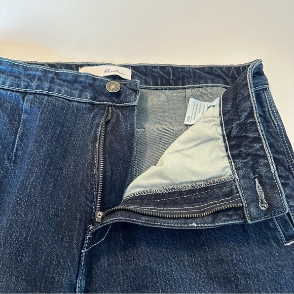 KanCan Wide Leg Flare High Waist Blue Jeans - Size 28 - Picture 6 of 12